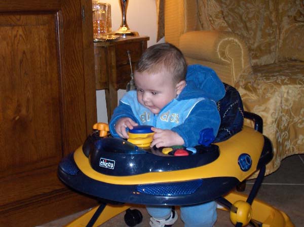 Matteo sul girello
